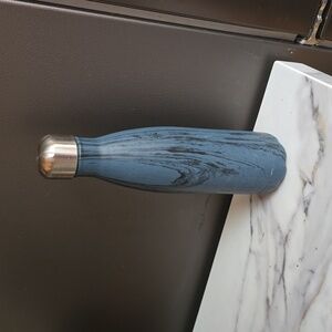 S'well Hot-Cold Water Bottle Blue Wood 17oz